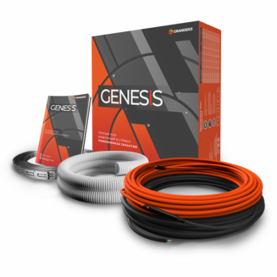 Изображение №1 - Система теплого пола кабельная двухжильная Genesis 70,0 м. 1400Вт.